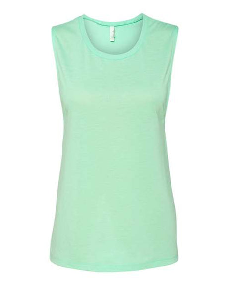 BELLA + CANVAS Women's Flowy Scoop Muscle Tank-1