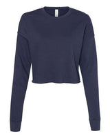 BELLA + CANVAS Women's Crop Fleece Crewneck Sweatshirt-1
