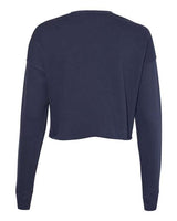 BELLA + CANVAS Women's Crop Fleece Crewneck Sweatshirt-2