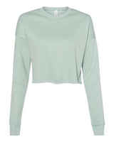 BELLA + CANVAS Women's Crop Fleece Crewneck Sweatshirt-1