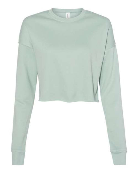 BELLA + CANVAS Women's Crop Fleece Crewneck Sweatshirt-1
