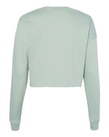 BELLA + CANVAS Women's Crop Fleece Crewneck Sweatshirt-2
