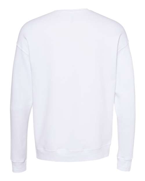 BELLA + CANVAS Men's Sponge Fleece Drop Shoulder Crewneck Sweatshirt-2
