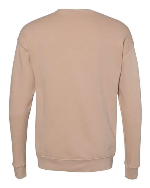 BELLA + CANVAS Men's Sponge Fleece Drop Shoulder Crewneck Sweatshirt-2