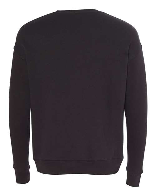 BELLA + CANVAS Men's Sponge Fleece Drop Shoulder Crewneck Sweatshirt-3