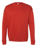 BELLA + CANVAS Men's Sponge Fleece Drop Shoulder Crewneck Sweatshirt-1