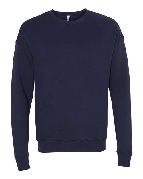 BELLA + CANVAS Men's Sponge Fleece Drop Shoulder Crewneck Sweatshirt-1