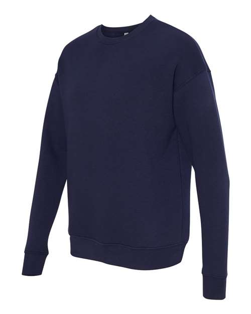 BELLA + CANVAS Men's Sponge Fleece Drop Shoulder Crewneck Sweatshirt-2