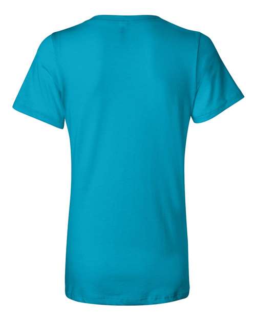 BELLA + CANVAS Women's Relaxed Jersey V-Neck Tee BC6405-3