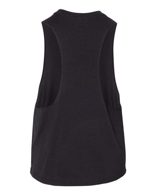 BELLA + CANVAS Women's Racerback Crop Tank-2