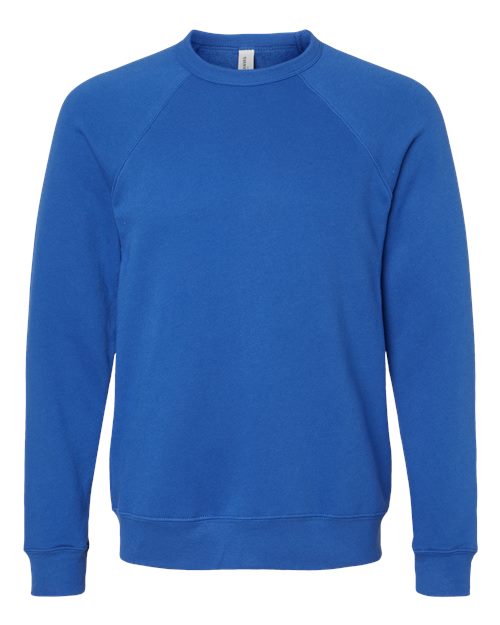 Bella + Canvas Men's    Sponge Fleece Raglan Sweatshirt-1