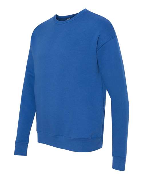 BELLA + CANVAS Men's Sponge Fleece Drop Shoulder Crewneck Sweatshirt-2