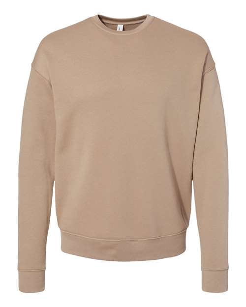 BELLA + CANVAS Men's Sponge Fleece Drop Shoulder Crewneck Sweatshirt-1