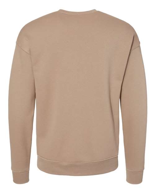 BELLA + CANVAS Men's Sponge Fleece Drop Shoulder Crewneck Sweatshirt-2