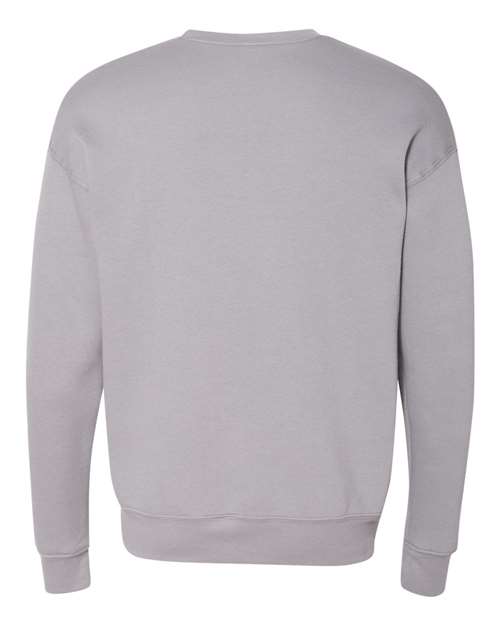 BELLA + CANVAS Men's Sponge Fleece Drop Shoulder Crewneck Sweatshirt-2