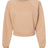 BELLA + CANVAS Women's Crop Raglan Fleece Crewneck Sweatshirt-1
