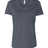 BELLA + CANVAS Women's Relaxed Heather CVC V-Neck Tee-1