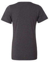 BELLA + CANVAS Women's Relaxed Heather CVC V-Neck Tee-2