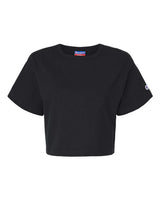 Champion Women's Heritage Jersey Crop T-Shirt-1