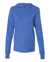 BELLA + CANVAS Men's Jersey Hooded Long Sleeve Tee-1