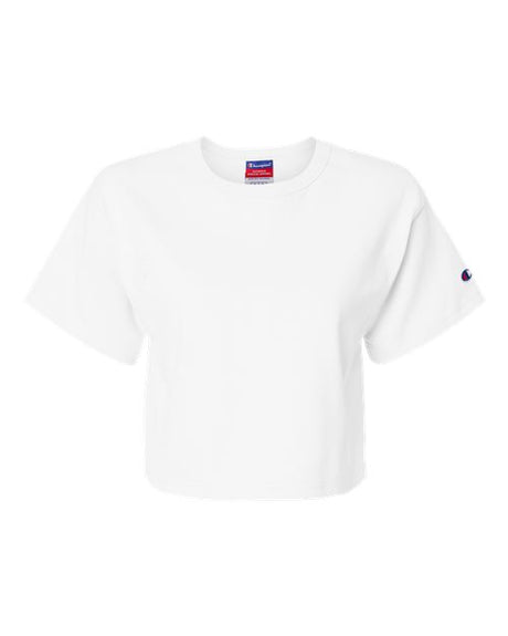 Champion Women's Heritage Jersey Crop T-Shirt-1