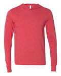 BELLA + CANVAS Men's Jersey Hooded Long Sleeve Tee-1