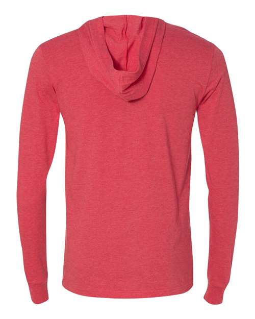 BELLA + CANVAS Men's Jersey Hooded Long Sleeve Tee-3