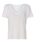 Bella + Canvas Women's Slouchy V-Neck Tee-1
