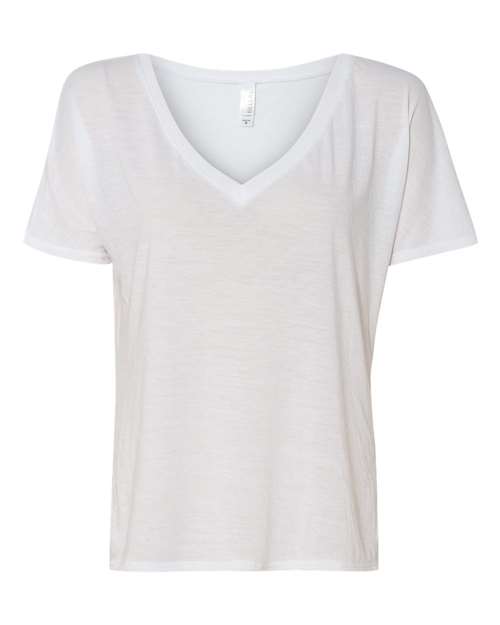 Bella + Canvas Women's Slouchy V-Neck Tee-1