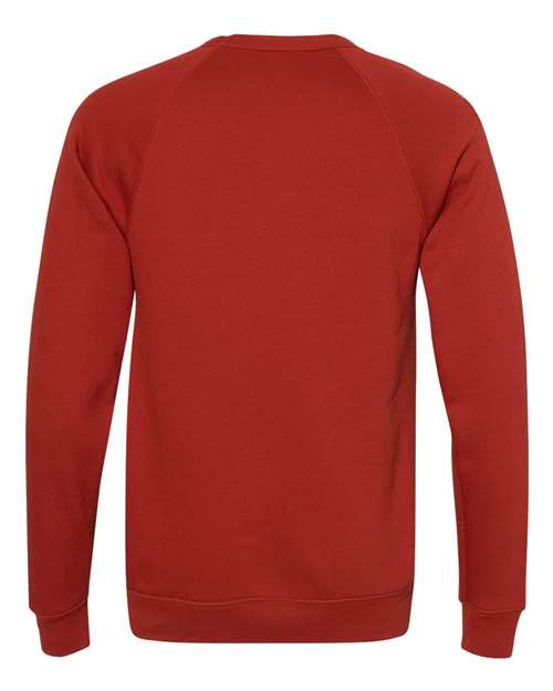 Bella + Canvas Men's    Sponge Fleece Raglan Sweatshirt-2