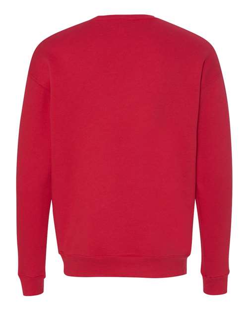 BELLA + CANVAS Men's Sponge Fleece Drop Shoulder Crewneck Sweatshirt-3