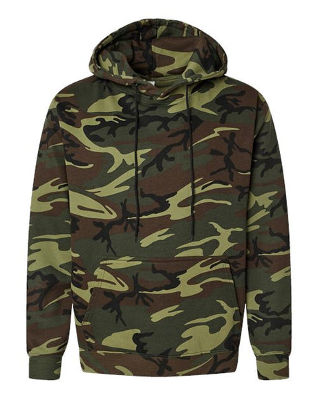 Code Five Men's Camo Fleece Hoodie Sweatshirt-1