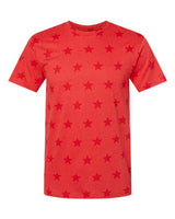 Code Five Men's Star Print Tee-1