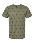 Code Five Men's Star Print Tee-1