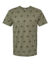 Code Five Men's Star Print Tee-1