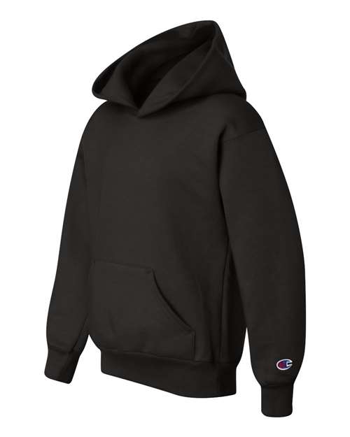 Champion Youth Powerblend Hooded Sweatshirt-2
