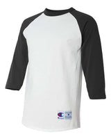 Champion Men's Raglan Sleeve Baseball T-Shirt-2