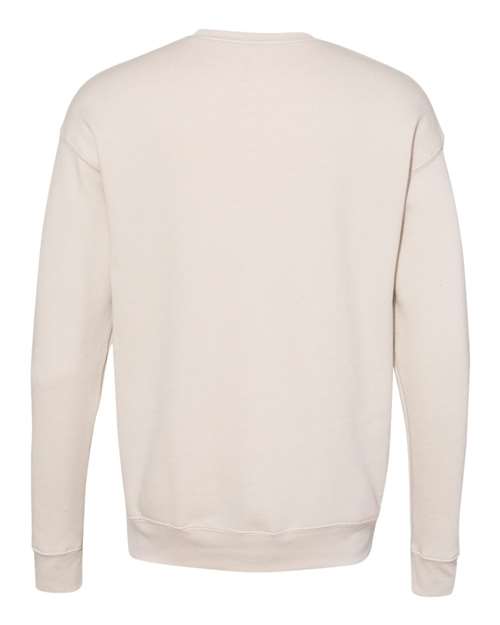 BELLA + CANVAS Men's Sponge Fleece Drop Shoulder Crewneck Sweatshirt-2