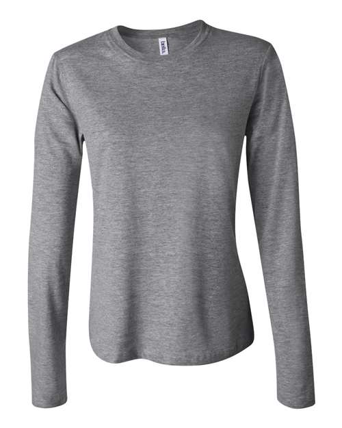 BELLA + CANVAS Women’s Jersey Long Sleeve Tee-1