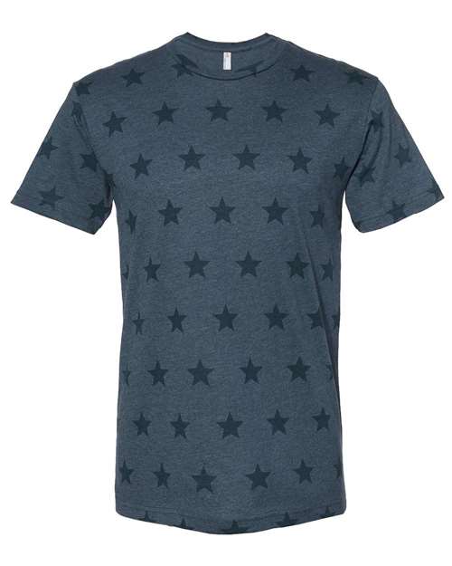 Code Five Men's Star Print Tee-1