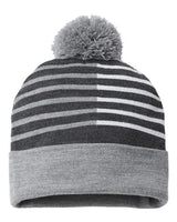 Cap America USA-Made Half Color Beanie