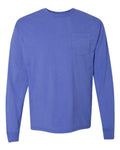 ComfortWash by Hanes Men's Garment-Dyed Long Sleeve T-Shirt With a Pocket-1