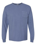 ComfortWash by Hanes Men's Garment-Dyed Long Sleeve T-Shirt With a Pocket-1