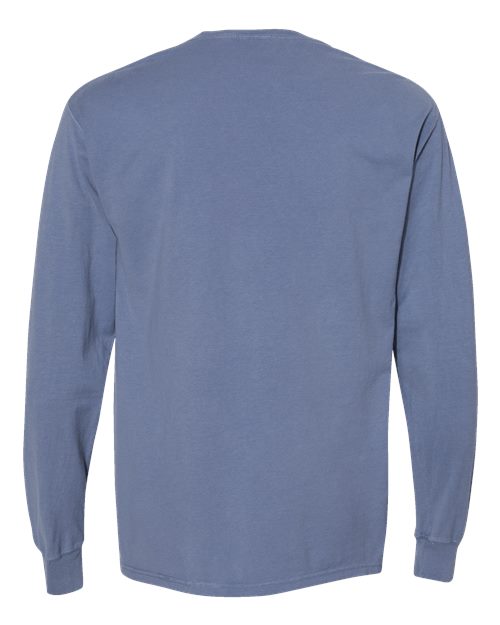 ComfortWash by Hanes Men's Garment-Dyed Long Sleeve T-Shirt With a Pocket-2