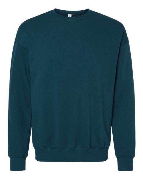 BELLA + CANVAS Men's Sponge Fleece Drop Shoulder Crewneck Sweatshirt-1