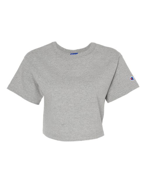 Champion Women's Heritage Jersey Crop T-Shirt-1