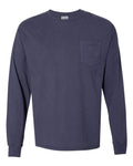 ComfortWash by Hanes Men's Garment-Dyed Long Sleeve T-Shirt With a Pocket-1