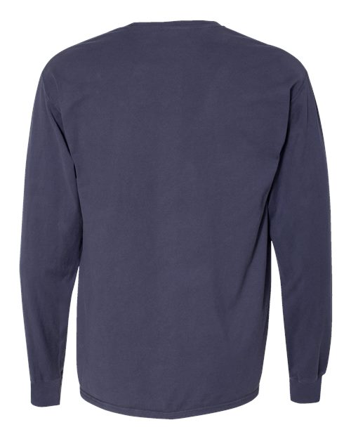 ComfortWash by Hanes Men's Garment-Dyed Long Sleeve T-Shirt With a Pocket-2