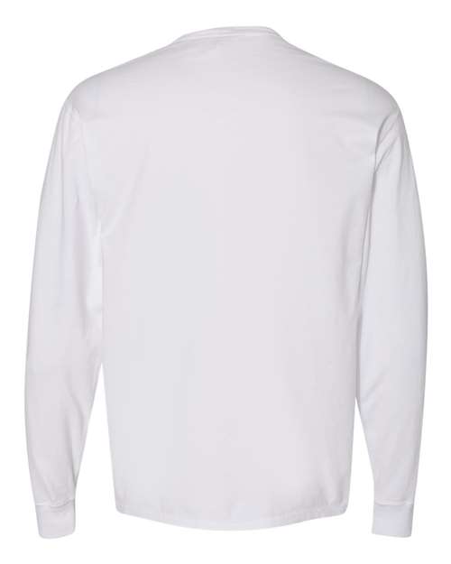 ComfortWash by Hanes Men's Garment-Dyed Long Sleeve T-Shirt With a Pocket-2