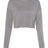 BELLA + CANVAS Women's Crop Fleece Crewneck Sweatshirt-1